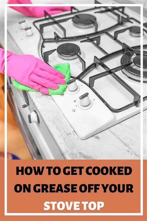 remove stove grease